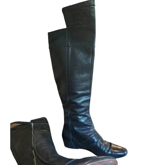 10 Crosby Derek Lam Loden Over-the-Knee Boot, Black 8.5 city chic